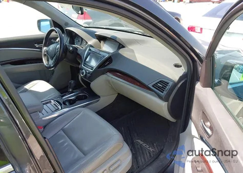 2014 Acura Mdx from USA, damaged, VIN 5FRYD4H25EB016464